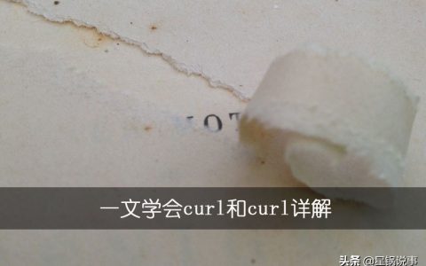 用好CURL这一文足矣