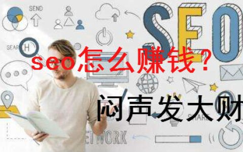 seo怎么赚钱靠seo闷声发大财的不在少数。