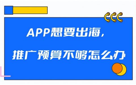 应用商店优化（APP想要出海）。