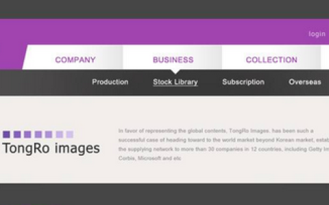 我来教你如何设计网站模板的导航页面。