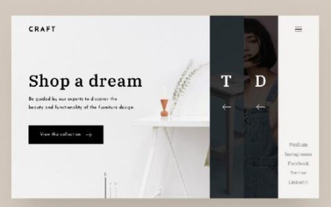 小编分享家具和室内网站设计有哪些技巧。